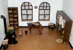 Bild der Miniatur eines Grundbuchamts um das Jahr 1900 Bild der Miniatur eines Grundbuchamts um das Jahr 1900